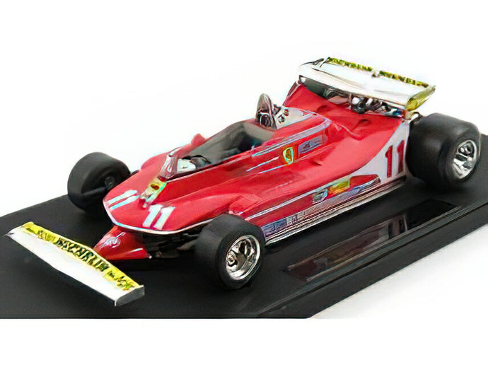 【予約】12月以降発売予定FERRARIフェラーリ F1 312T4 N 11 GP MONTECARLO 1979 J.SCHECKTER 1979 WORLD CHAMPION - RED /GP Replicas 1/18ミニカー