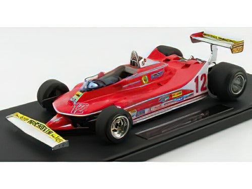 【予約】12月以降発売予定FERRARIフェラーリ F1 312T4 N 12 2nd GP FRENCH 1979 G.VILLENEUVE - RED /GP Replicas 1/18ミニカー