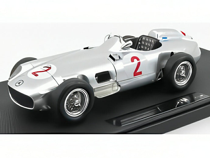【予約】8月-10月以降発売予定MERCEDES BENZ F1 W196 N 2 アルゼンチン GP フアン マヌエル ファンジオ 1955 ワールドチャンピオン シルバー/ GP Replicas 1/18 500台限定 F1ミニカー