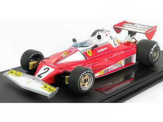 【予約】2025年発売予定FERRARI F1 312T2 SCUDERIA FERRARI SEFAC TEAM N 2 SEASON 1976 CLAY REGAZZONI RED/GP Replicas 1/18ミニカー