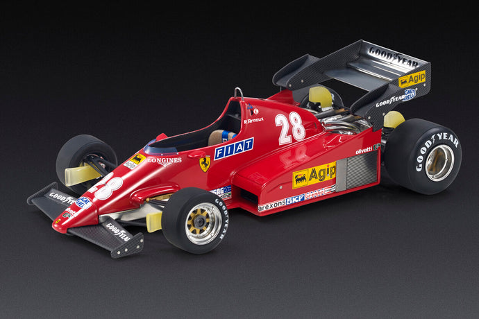 【予約】2025年発売予定FERRARI  F1 126C2B N 28 SEASON 1983 RENE ARNOUX  RED/GP Replicas 1/18ミニカー