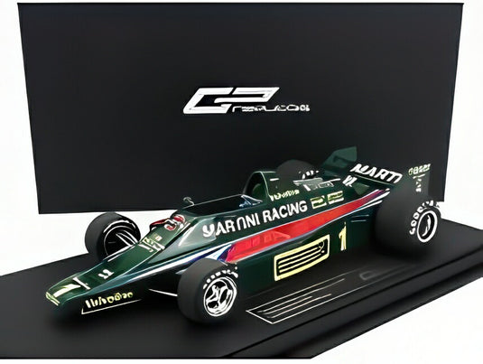 【予約】8月-10月以降発売予定LOTUS TYPE 80 MARTINI RACING 1番 フロントウイング無し テスト 1979 マリオ アンドレッティ グリーン レッド/ GP Replicas 1/18 500台限定ミニカー