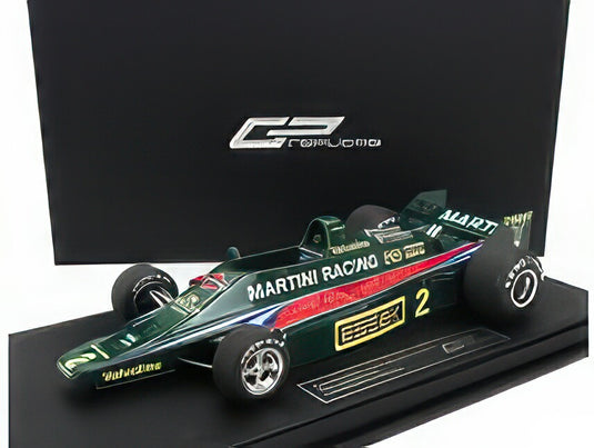 LOTUS LOTUS TYPE 80 MARTINI RACING N 2 (WITHOUT FRONT WINGS) TEST 1979 CARLOS REUTEMANN GREEN RED/GP Replicas 1/18ミニカー