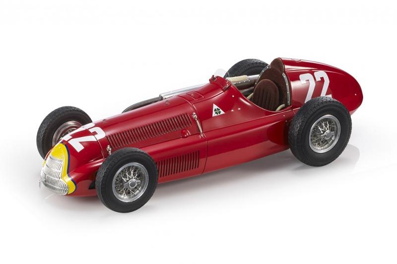 ギャラリービューアに画像をロードする, ALFA-ROMEO Alfetta 159M  Winner Spanish 1951 (J-M. Fangio)/GP Replicas 1/18ミニカー
