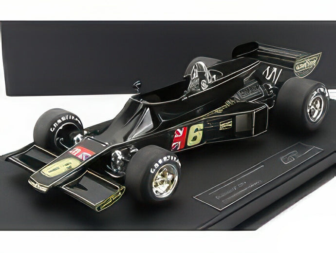 【予約】LOTUS F1 77 JOHN PLAYER TEAM LOTUS N 6 BRAZILIAN GP 1976 MARIO ANDRETTI JPS BLACK GOLD/GP Replicas 1/18ミニカー