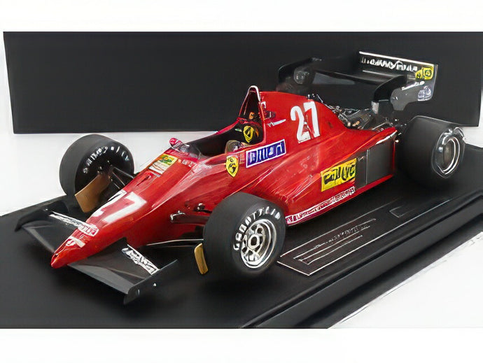 【予約】2025年発売予定FERRARI F1 126C3 SCUDERIA FERRARI N 27 POLE POSITION GERMAN GP 1983 PATRICK TAMBAY RED/GP Replicas 1/18ミニカー