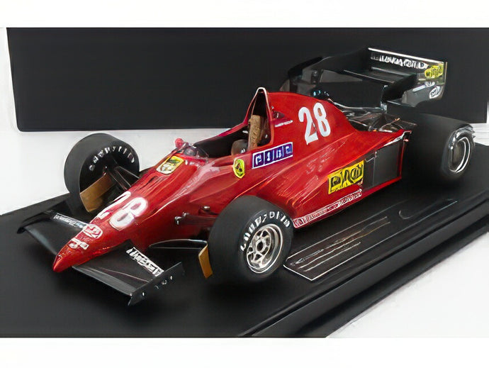 【予約】2025年発売予定FERRARI F1 126C3 SCUDERIA FERRARI N 28 WINNER & FASTEST LAP DUTCH GP 1983 RENE ARNOUX RED/GP Replicas 1/18ミニカー