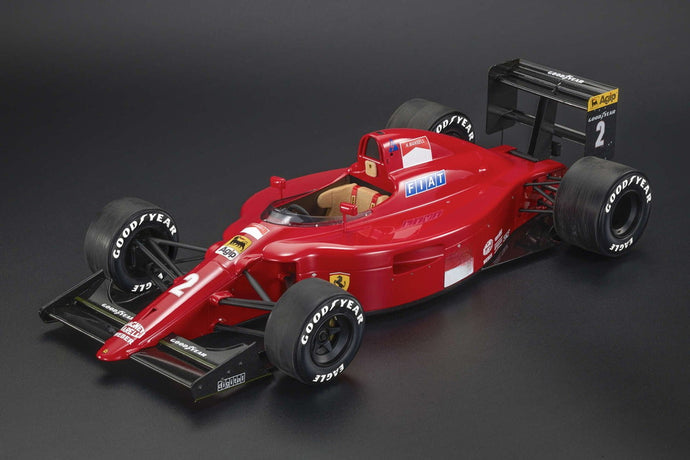 【予約】2026年発売予定FERRARI F1 641 2 2号車 1990年 ポルトガルGP 優勝 N.MANSELL ドライバーフィギュア付 レッド/ブラック/ GP Replicas 1/12 ミニカー