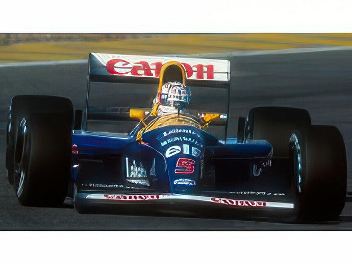 【予約】2025年発売予定WILLIAMS F1 FW14B RENAULT N 5 WORLD CHAMPION POLE POSTITION FASTEST LAP AND WINNER BRITISH GP 1992 NIGEL MANSELL BLUE YELLOW WHITE/GP Replicas 1/12ミニカー