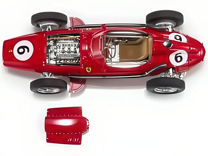 【予約】2026年発売予定FERRARI F1 ディーノ246 スクーデリアフェラーリ N6 3位 フランスGP 1958 W.V.トリップス レッド/ GP Replicas 1/12 ミニカー
