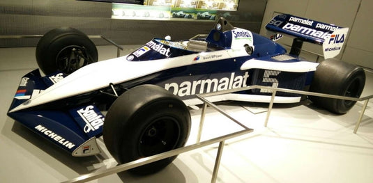 【予約】12月以降発売予定BRABHAM F1 BT52B BMW N 5 優勝 ヨーロッパGP 1983 ネルソン・ピケ ホワイト ブルー / GP Replicas 1/12 ミニカー