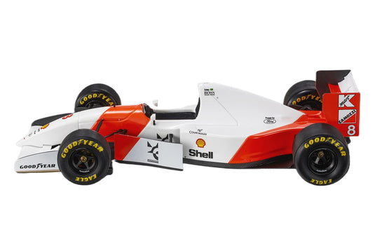 【予約】2026年発売予定 McLarenマクラーレン F1 MP4/8 Fordフォード No.8 ウィナー モナコGP 1993 Ayrton Senna アイルトンセナフィギュア付き / GP Replicas 1/12 ミニカー (コピー)