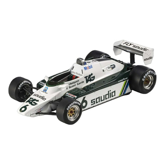 Williamsウィリアムズ FW08 1982 #6 Keke Rosberg ケケ・ロズベルグ ベルギーGP ゾルダー ホワイト / GP Replicas 1/18 ミニカー