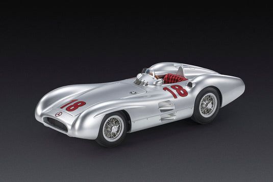 【予約】2025年発売予定MERCEDES BENZ  F1  W196R STREAMLINERS N 18 WINNER FRANCE GP JUAN MANUEL FANGIO 1954 WORLD CHAMPION SILVER/GP Replicas 1/18ミニカー