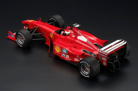 【予約】2025年発売予定FERRARI - F1 F399 SCUDERIA FERRARI N 4 WINNER MALAYSIAN GPドライバーフィギュア付 1999 EDDIE IRVINE - RED/GP Replicas 1/18ミニカー