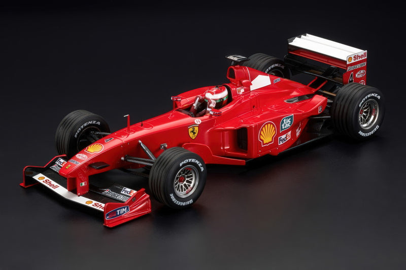 ギャラリービューアに画像をロードする, 【予約】2025年発売予定FERRARI - F1 F399 SCUDERIA FERRARI N 4 WINNER MALAYSIAN GPドライバーフィギュア付 1999 EDDIE IRVINE - RED/GP Replicas 1/18ミニカー
