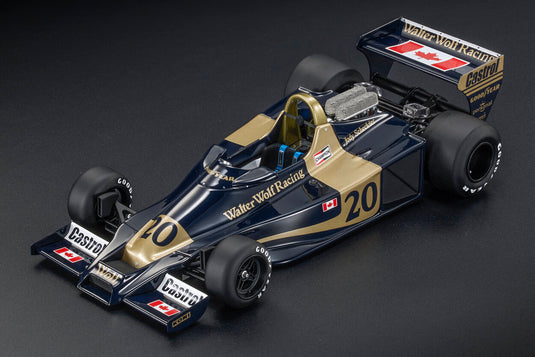 WOLF - F1 WR1 N 20 WINNER MONACO GP 1977 JODY SCHECKTER - BLACK GOLD /GP Replicas 1/18ミニカー
