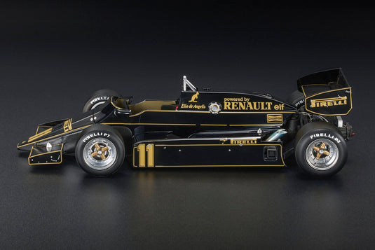 ロータスF1 94T RENAULT N 11 MONACO GP 1983 ELIO DE ANGELIS - BLACK GOLD /GP Replicas 1/18ミニカー