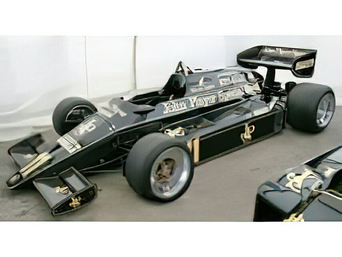 【予約】12月以降発売予定ロータスF1 94T RENAULT N 11 MONACO GP フィギュア付き 1983 ELIO DE ANGELIS - BLACK GOLD /GP Replicas 1/18ミニカー