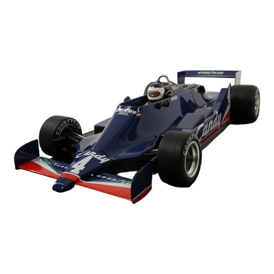 Tyrrellティレル 009 1979 ブルー No.4 3位入賞 イギリスGP 1500台限定 / GP Replicas 1/18 ミニカー