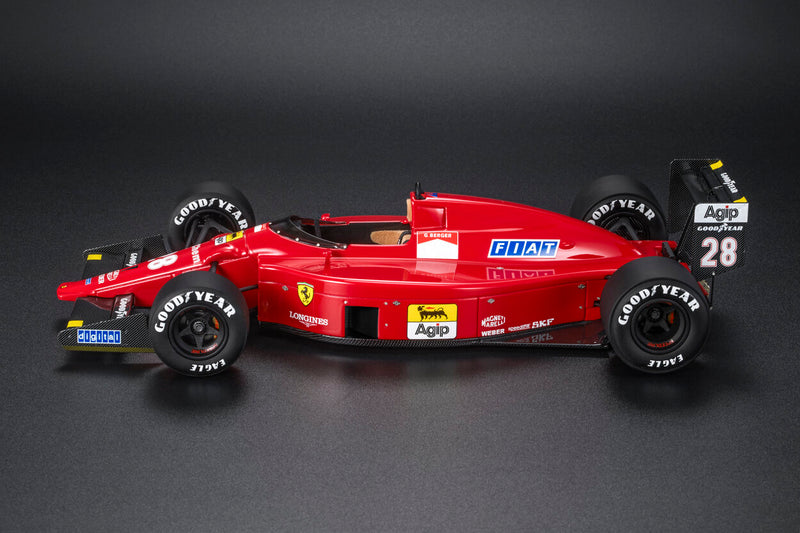 ギャラリービューアに画像をロードする, 【予約】2025年発売予定FERRARI  F1  640 F189 N 28 BRAZILIAN GP 1989 GERARD BERGER  RED/GP Replicas 1/18ミニカー
