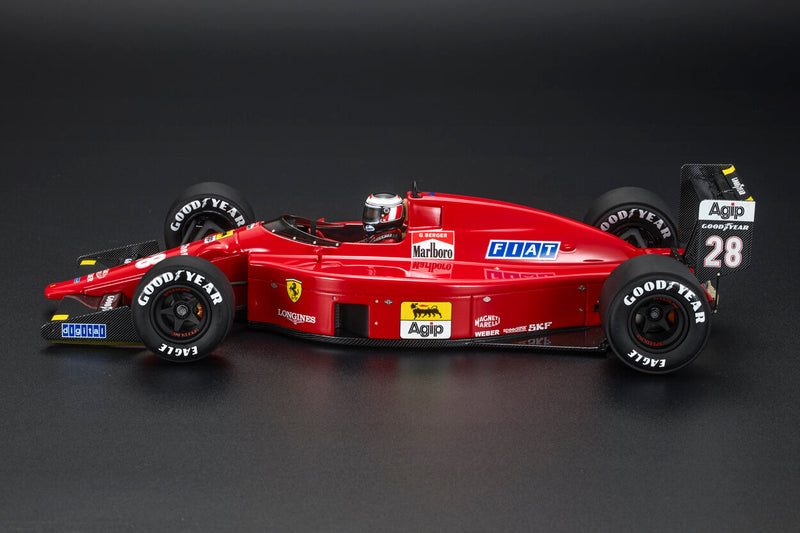 ギャラリービューアに画像をロードする, 【予約】2025年発売予定FERRARI  F1  640 F189 N 28 BRAZILIAN GP フィギィア付き 1989 GERARD BERGER  RED/GP Replicas 1/18ミニカー
