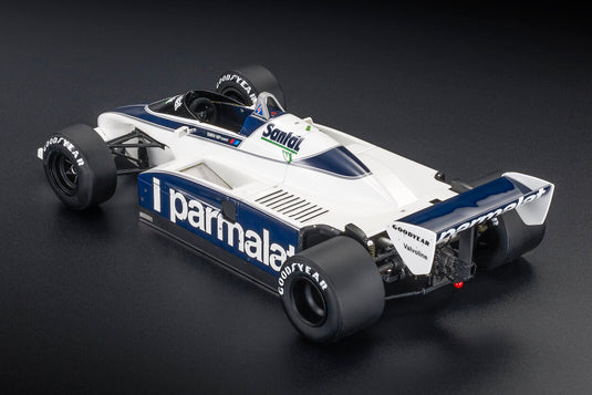 BRABHAM - F1 BT50 PARMALAT N 1 WINNER CANADIAN GP 1982 NELSON PIQUET - WHITE BLUE /GP Replicas 1/18ミニカー