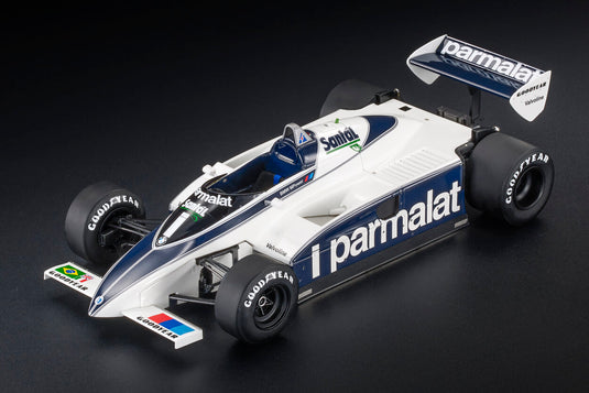 BRABHAM - F1 BT50 PARMALAT N 1 WINNER CANADIAN GP 1982 NELSON PIQUET - WHITE BLUE /GP Replicas 1/18ミニカー