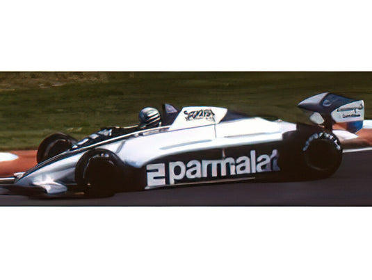 【予約】12月以降発売予定BRABHAM - F1 BT50 PARMALAT N 2 DUTCH GP フィギュア付き 1982 RICCARDO PATRESE - WHITE BLUE /GP Replicas 1/18ミニカー