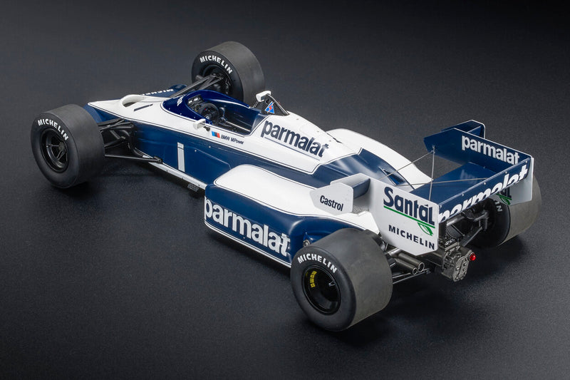 ギャラリービューアに画像をロードする, BRABHAM F1 BT53 パルマラット #1 カナダGP優勝 1984 ネルソン・ピケ ホワイト/ブルー / GP Replicas 1/18 ミニカー
