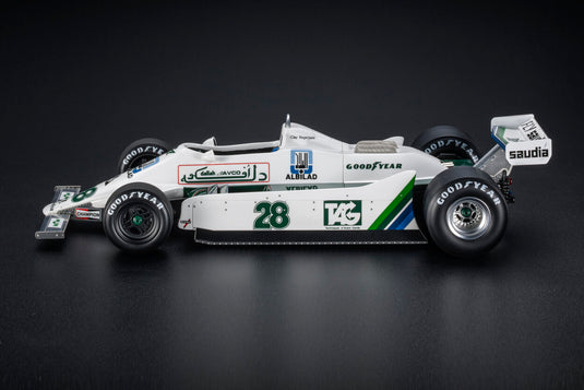 WILLIAMS  F1 FW07 FORD N 28 WINNER BRITISH GP 1979 CLAY REGAZZONI - WHITE/GP Replicas 1/18ミニカー