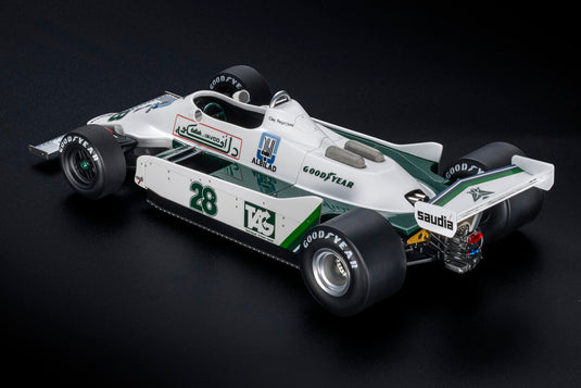 WILLIAMS  F1 FW07 FORD N 28 WINNER BRITISH GP 1979 CLAY REGAZZONI - WHITE/GP Replicas 1/18ミニカー
