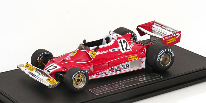 FERRARI F1 312T2B N12 優勝 ブラジルGP 1977 C.ロイテマン レッド ホワイト/ GP Replicas 1/18 ミニカー