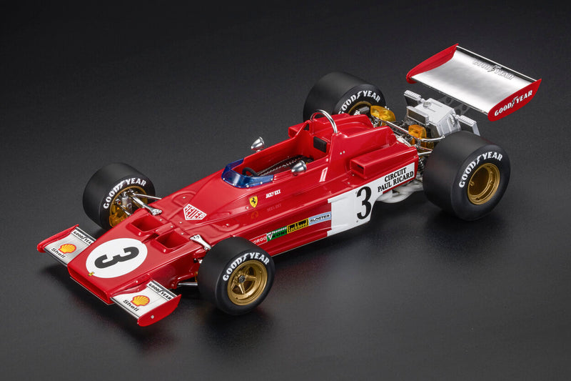 ギャラリービューアに画像をロードする, 【予約】2025年発売予定FERRARI F1 312B3 N 3 5th FRENCH GP 1973 JACKY ICKX RED/GP Replicas 1/18ミニカー 500台限定
