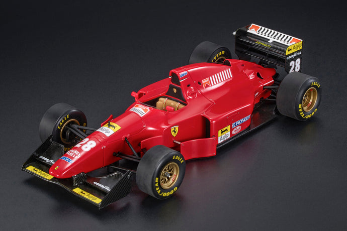 【予約】2025年発売予定FERRARI F1 412 T1B N 28 WINNER GERMAN GP 1994 GERHARD BERGER RED BLACK/GP Replicas 1/18ミニカー