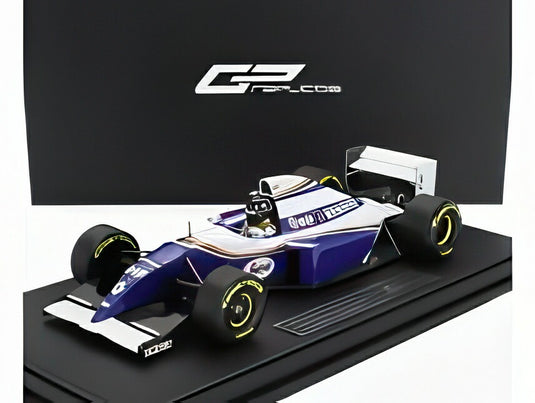 【予約】8月-10月以降発売予定WILLIAMS F1 FW16 TEAM ROTHMANS RENAULT N 0 ブラジルGP 2位 ドライバーフィギュア付き 1994 デイモン ヒル ブルー ホワイト/ GP Replicas 1/18 ミニカー
