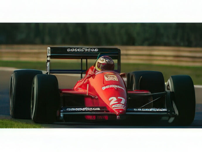 【予約】2025年発売予定FERRARI - F1  87 N 27 2nd AUSTRALIAN GP 1987 MICHELE ALBORETO - RED BLACK/GP Replicas 1/18ミニカー