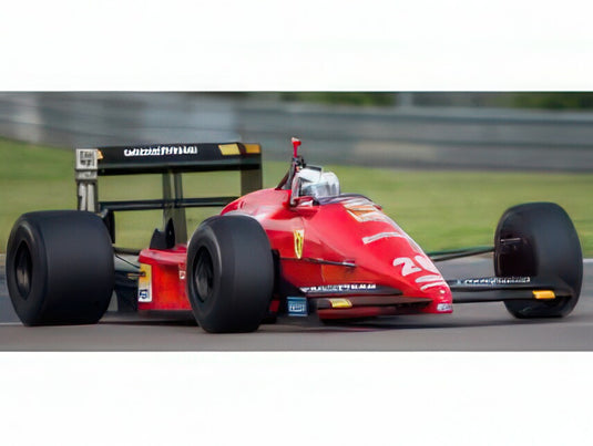 【予約】2025年発売予定FERRARI - F1  87 N 28 WINNER AUSTRALIAN GP 1987 GERHARD BERGER - RED BLACK/GP Replicas 1/18ミニカー