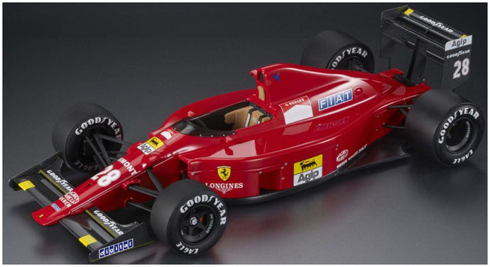 【予約】12月以降発売予定FERRARI F1 640 F1-89 N 28 ポルトガルGP 1989 ゲルハルト・ベルガー レッド ブラック/ GP Replicas 1/18 ミニカー