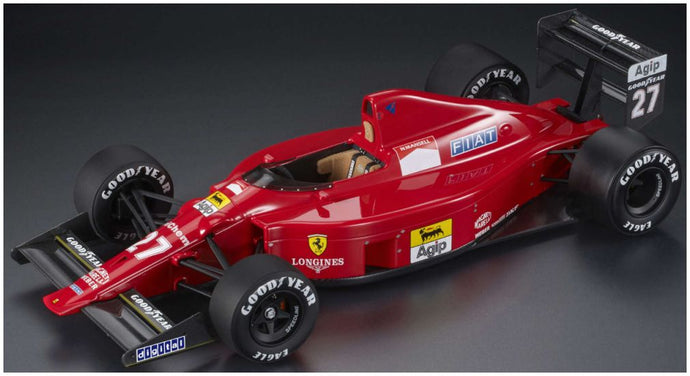 【予約】12月以降発売予定FERRARI F1 640 F1-89 N 27 2位 フランスGP (パイロットフィギュア付き) 1989 ナイジェル・マンセル レッド ブラック/ GP Replicas 1/18 ミニカー