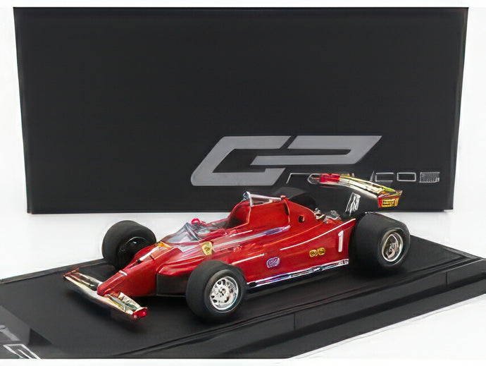 FERRARI F1 126C N 1 SEASON 1980 JODY SCHECKTER RED/GP Replicas 1/43ミニカー