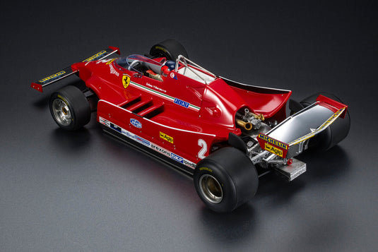【予約】2025年発売予定FERRARI  F1  126C N 1 SEASON フィギィア付き 1980 JODY SCHECKTER  RED/GP Replicas 1/43ミニカー
