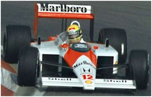 【予約】12月以降発売予定McLAREN F1 MP4/4 HONDA N 12 ワールドチャンピオン ポールポジション モナコGP 1988 アイルトン・セナ レッド ホワイト/ GP Replicas 1/43 ミニカー
