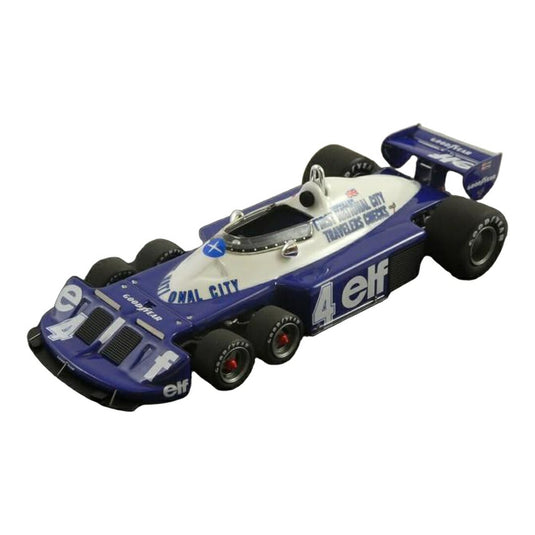 Tyrrellティレル P34 1977 ブルー/ホワイト #4 / GP Replicas 1/43 ミニカー