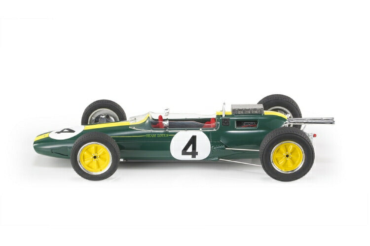 ギャラリービューアに画像をロードする, 【予約】2025年発売予定LOTUS - F1 CLIMAX 25 N 4 WORLD CHAMPION SEASON 1963 JIM CLARK  GREEN YELLOW /GP Replicas 1/18 ミニカー
