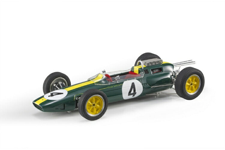 ギャラリービューアに画像をロードする, 【予約】2025年発売予定LOTUS - F1 CLIMAX 25 N 4 WORLD CHAMPION SEASON 1963 JIM CLARK  GREEN YELLOW /GP Replicas 1/18 ミニカー
