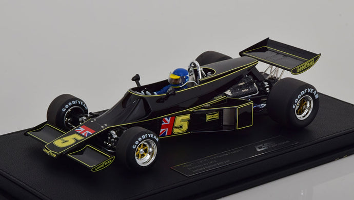 Lotus タイプ77 ブラジルGP ピーターソン 1976 ケース・ドライバーフィギュア・デカール付 限定500個 / GP Replicas 1/18 ミニカー