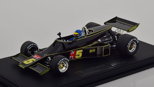 Lotus タイプ77 ブラジルGP ピーターソン 1976 ケース・ドライバーフィギュア・デカール付 限定500個 / GP Replicas 1/18 ミニカー