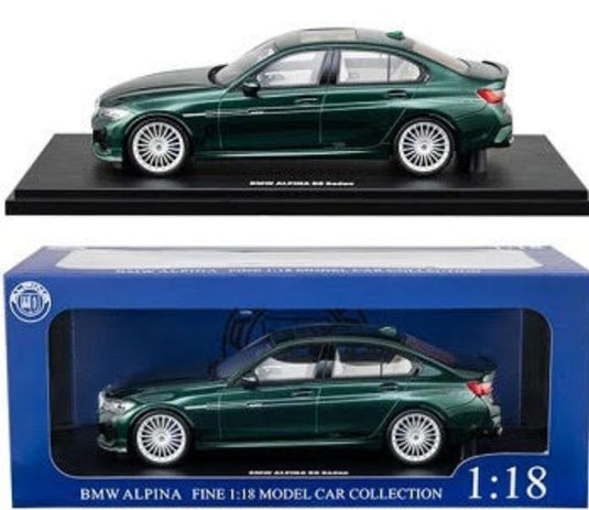 【予約】BMW 3シリーズ ALPINA B3 (G20) 2022 グリーンメタリック/ GT-SPIRIT 1/18 ミニカー
