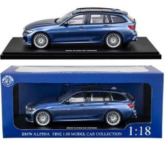 【予約】BMW 3シリーズ ALPINA B3 ツーリング SW (G21) 2022 ブルーメタリック/ GT-SPIRIT 1/18 ミニカー